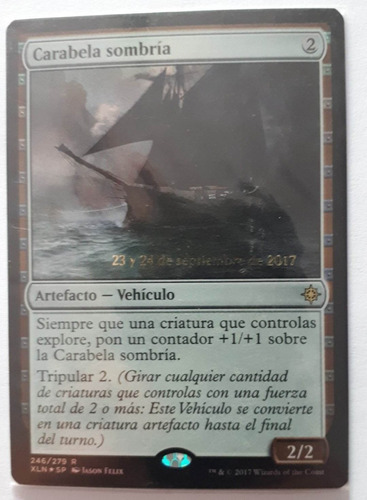 Magic Shadowed Caravel (prerelease) (ixalan) Foil