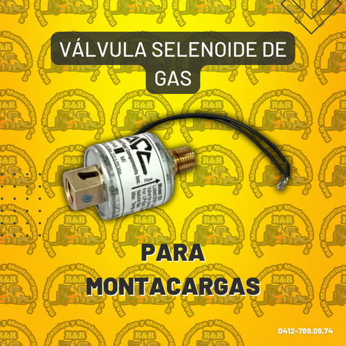 Válvula Selenoide De Gas Para Montacargas