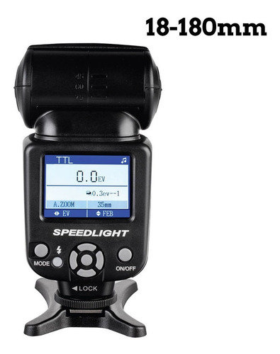 Imagen 3 de 6 de Vivitar Flash Para Camara Profesional Compatible Nikon I-ttl