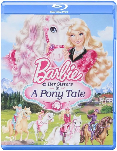 Barbie Y Hermanas Cuento De Pony  Blu Ray Nuevo Importado