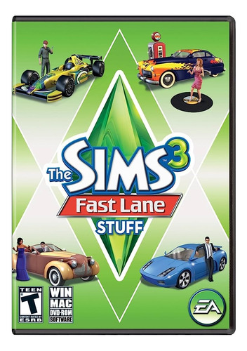 Win/mac - The Sims 3 Fast Lane Stuff - Físico Original U