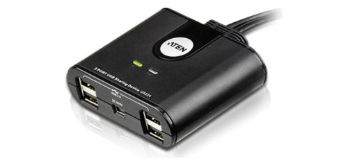 Aten Corp 4 Usuario Hub Usb 2 Puerto Us224