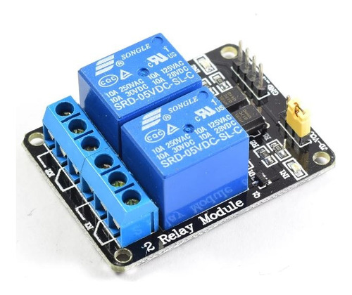 Módulo Relé 5v 2 Canales Con Wifi Esp8266 Arduino