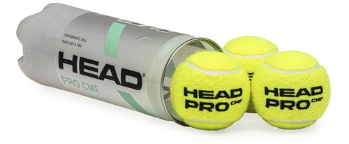 Tubo X 3 Pelotas Tenis Head Pro Itf Approved Muy Durable