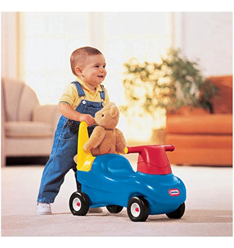 Little Tikes Push And Ride Racer Azul Y Rojo / J