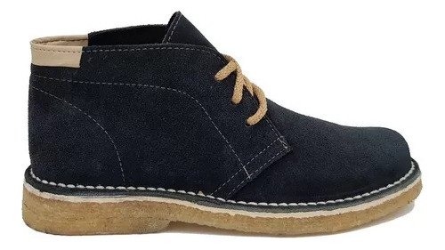 Bota Krunchi Gamuza Unisex  Comodas Base Creppe 