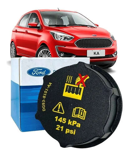 Tapa Depósito Agua Radiador Original Ford Novo Ka 2016/