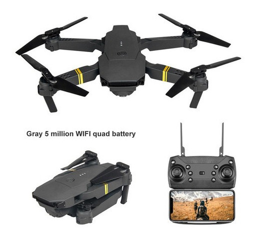 Mini E58 Drone Con 5 Millones De Cámaras Wifi Y 3 Baterías
