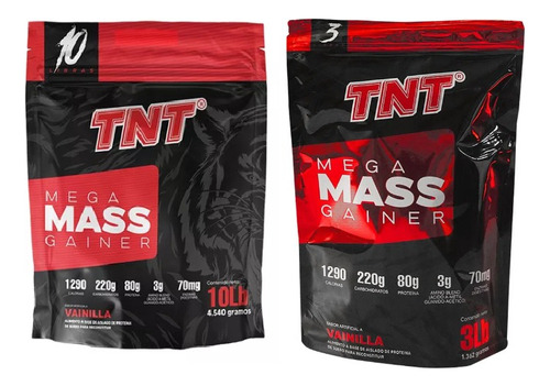 Tnt Mega Mass Gainer 12 Libras - Kg a $298900