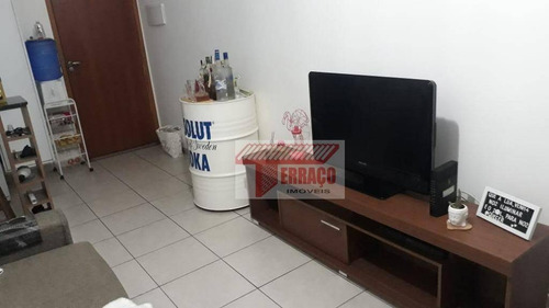Imagem 3 de 7 de Apartamento Com 2 Dormitórios À Venda, 47 M² Por R$ 235.000,00 - Vila Linda - Santo André/sp - Ap2819