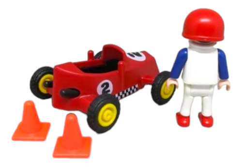 Boneco Playmobil Kart 4141 - Geobra 2003 Antigo