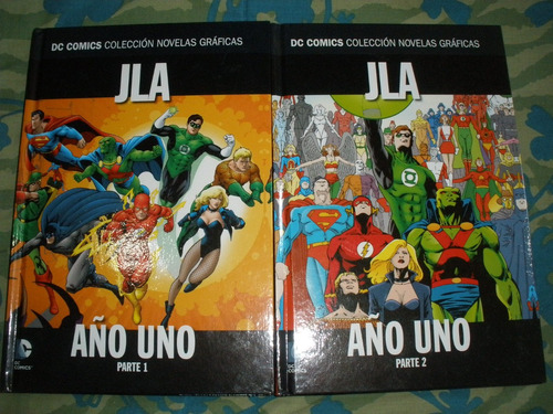 Comic Dc Salvat Jla Año 1 Historia Completa En 2 Tomos