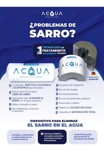 Acqua Cap 8500 Para Aljibe/cisterna De 7,500 A 9,500 Litros