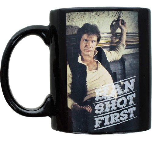 Star Wars Han Solo Han Disparó La Primera Taza De Café