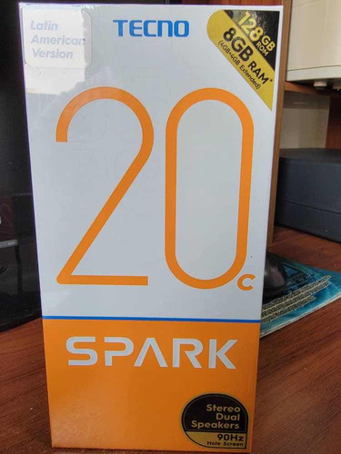 Celular Tecno Spark 20c 4+128gb Nuevo Sellado Desbloqueado
