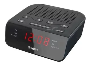 Radio Reloj Despertador Alarma Snooze Sleep Fm Uniden