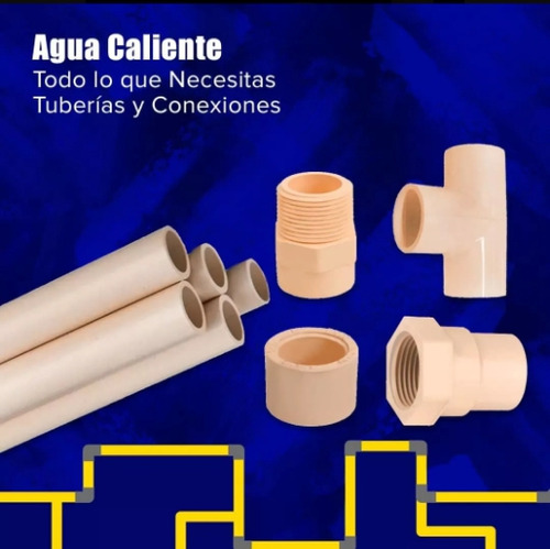 Tubo Agua Caliente De 1 Pulgada Pavco- Tubrica Remato 