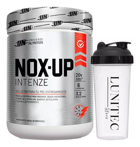 Pre Entreno Universe Nutrition Nox Up 600g Fruit P +shaker