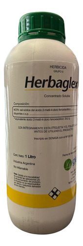 Mcpa Control De Malezas De Hoja Ancha X 1 Lt. Herbaglex