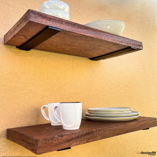 10cm - Mão Francesa Cantoneira Preta Invisível - rio design99 - Ferro Aço Suporte Para Prateleira Reforçada Resistente Industrial Madeira Bancada Estante s61