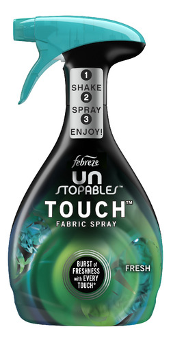 Aromatizador De Telas Febreze Unstopables Touch Fresh 800ml