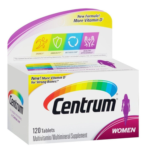 Centrum Mujer 120 Tabletas - Unidad a $1349