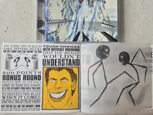 Cd Radiohead - Kid A (2000) Americano Com Encarte Extra | MercadoLivre