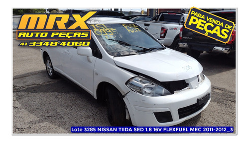 Sucata Nissan Tiida Sedan 1.8 16v Flex Fuel Mec 2012 Pecas