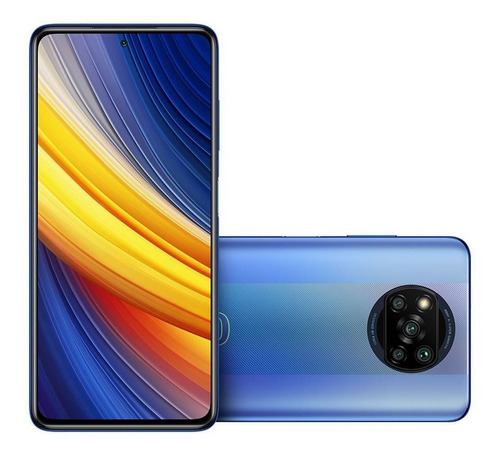 Smartphone Xiaomi Poco X3 Pro Tela 6,67 6gb/128gb Cor Azul Tamanho U