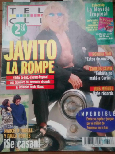 Revista Tele Clic 1997 Romina Yan Javito Red Gilda  Calvo 