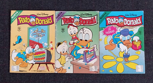 Imagen 2 de 4 de Pato Donald Walt Disney Abril Cinco Varios Numeros