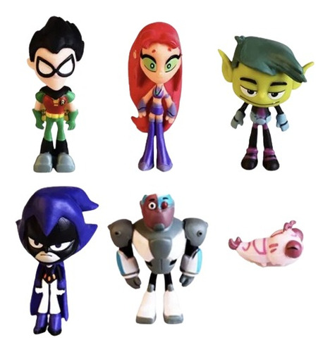 Figura Dc Comics  - Set Figuras Teen Titans Go