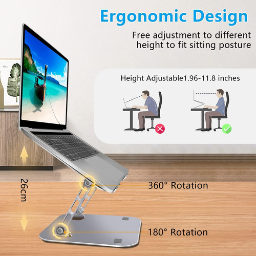 Aluminio Soporte Para Portátil Soporte Aleación Pra Portátil