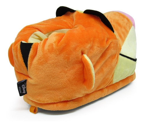 Imagem 4 de 7 de Pantufa 3d Pelúcia Ursinho Pooh Tigrão Sola Borracha Disney