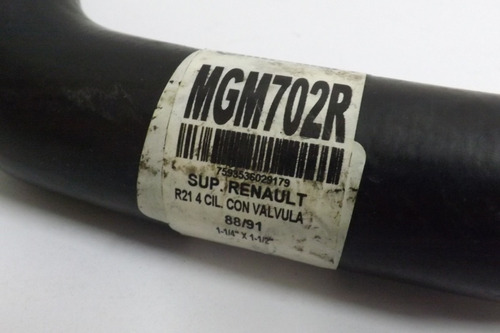 Manguera Radiador Superior Renault R21 2 2 4cil