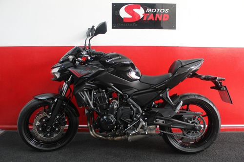 Imagem 4 de 11 de Kawasaki Z 650 Z650 Z-650 Abs 2021 Preta Preto