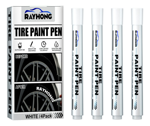 Rotuladores A Pen Of Tires (paquete De 4 Unidades) Pintados