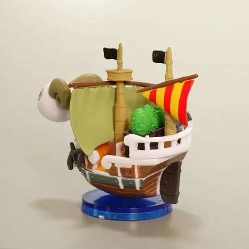 Boneco One Piece Navio Pirata Going Merry Wfc 7cm