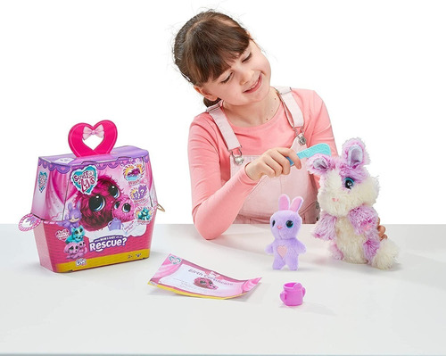 Imagen 7 de 8 de Conejo De Peluche Wash Reveal Groom De Little Live Scruff