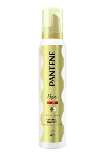 Espuma Para Peinar Pantene Rizos Definidos Mousse 