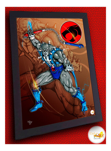 Imagen 5 de 10 de Cuadros De Animes Y Comics - Thundercats - Dibujart