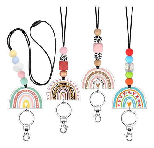 2 X 4 Cordones Para Profesores Para Insignias De