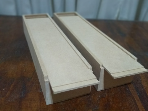 Caja Fibrofacil 15x5x4 Cm Tapa Corrediza X10 Un