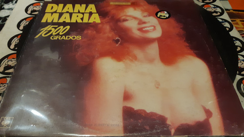 Diana Maria 1500 Grados Lp Vinilo Argentina Impecable 1986