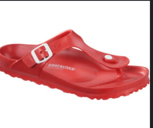 Birkenstock, Ojotas Gizeh Rojas Goma Eva Num 39