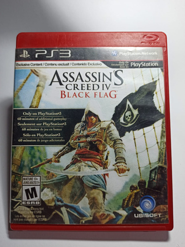 Assassins Creed Black Flag - Mídia Física - Ps3