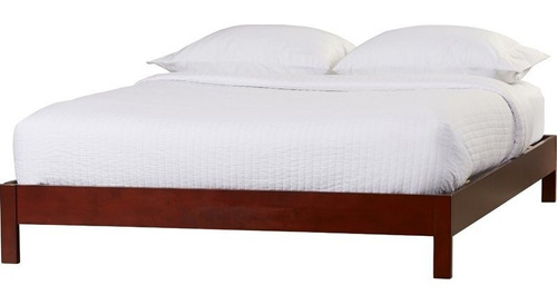 Cama Lisboa Sólida Pino Matrimonial Garantía - Madera Viva