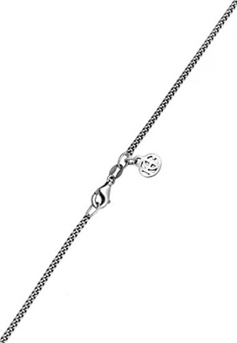Hg Haze & Glory Collar Con Amuleto Para Hombre De Plata De