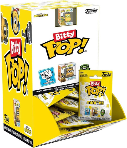 Funko Bitty Pop Minions (paquete Con 3 Personajes)