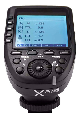 Trigger Godox Xpro C Para Canon | Modo Ttl Y Hss